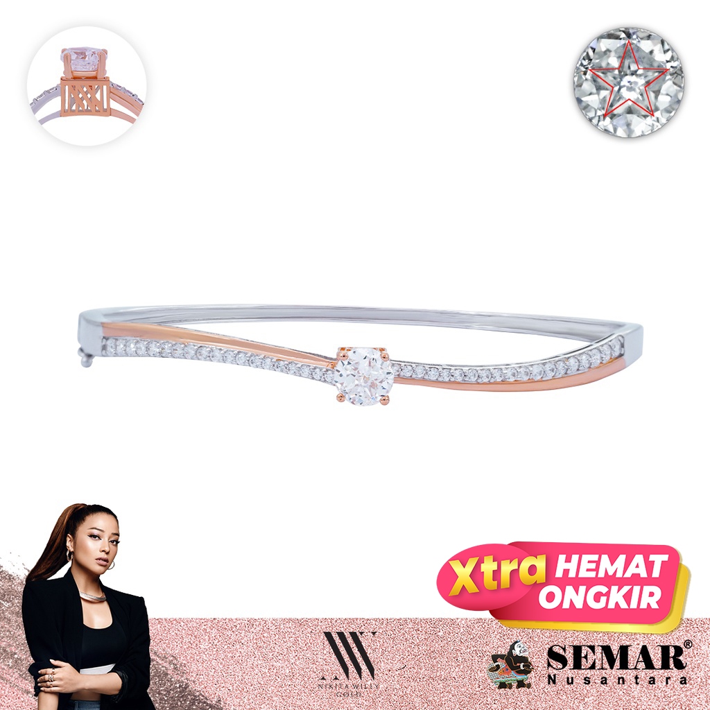 Nikita Willy Gold Gelang Emas New Aulia Altair - Bangle 17K Semar Nusantara