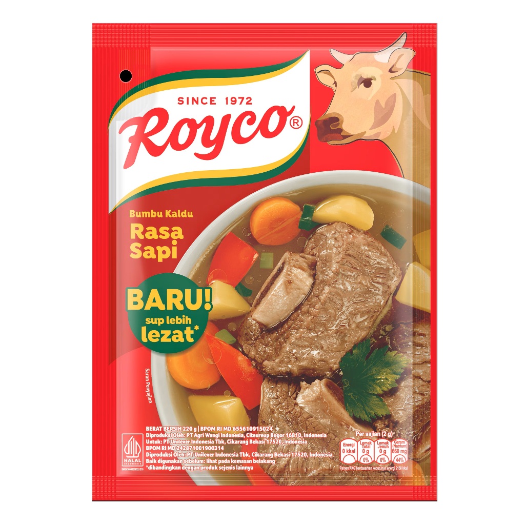 

kaldu sapi royco 220