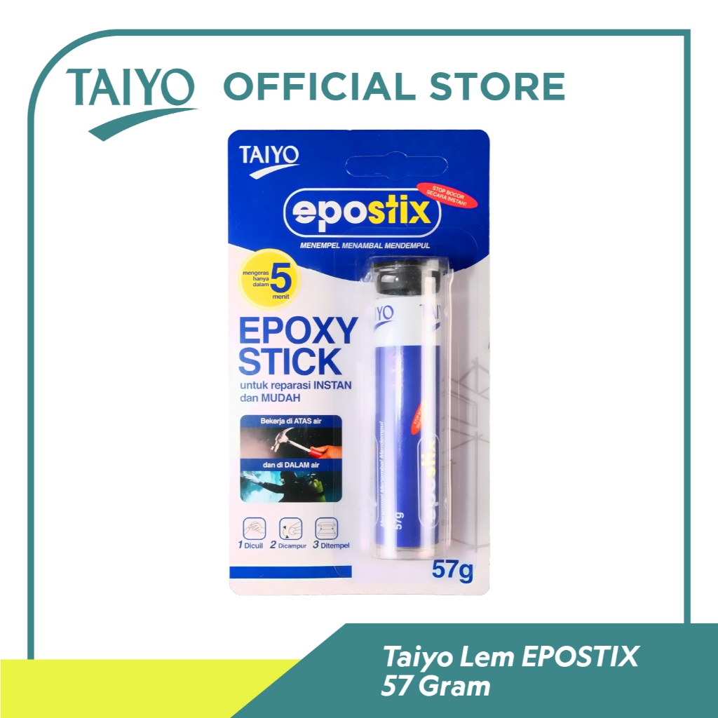 

Taiyo Epostix Lem Epoxy Stick 57gram