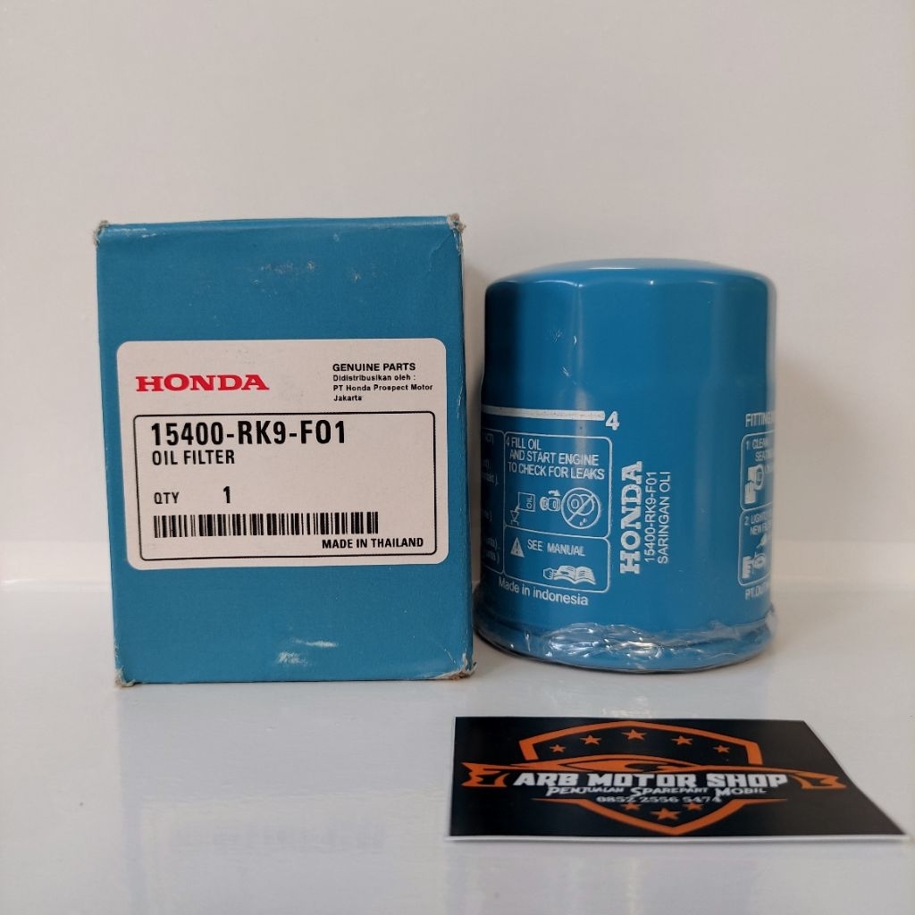 Honda Oil Filter Mobil / saringan oli / filter oli honda jazz / filter oli brio / filter oli mobilio