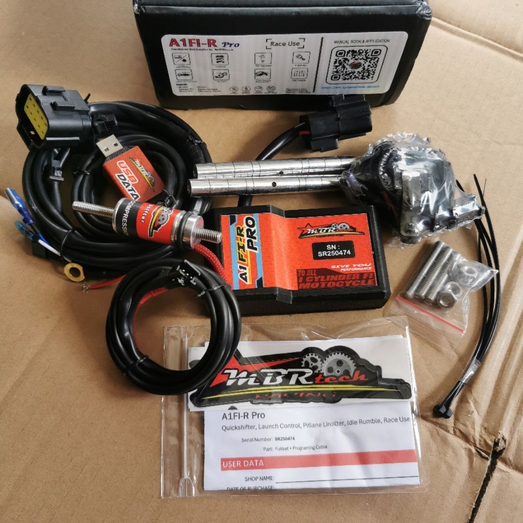 Quick Shifter MBR Tech A1FI-R Pro Mx King Sonic GTR Vixion R15  ECU Standar ECU BRT