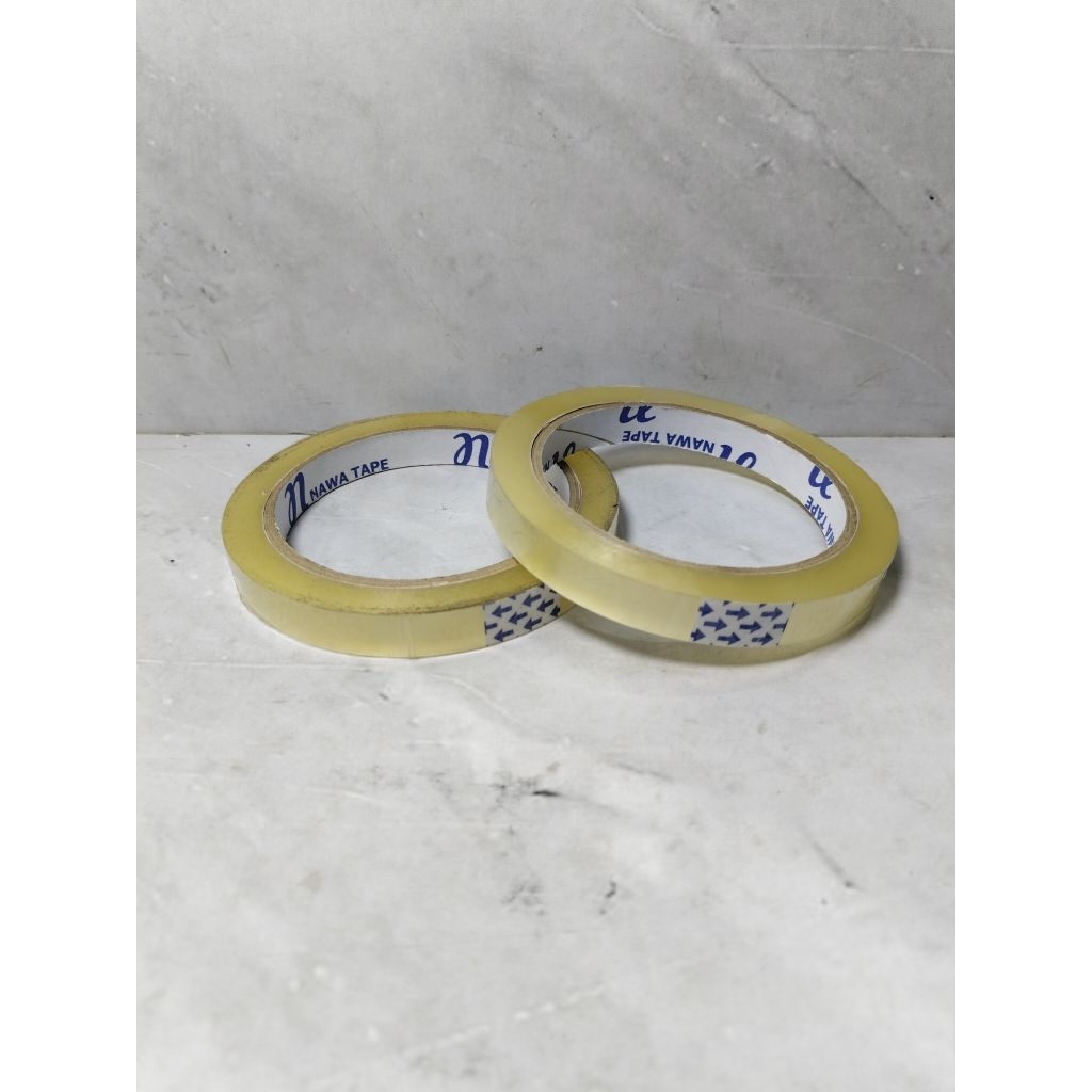 

ISOLASI BENING 1/2 INCH NAWA TAPE / LAKBAN BENING / SELOTIP BENING - NAWA TAPE