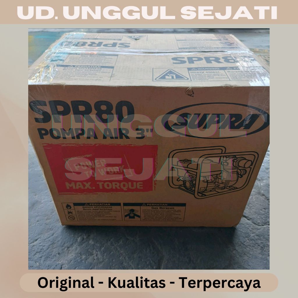 Pompa irigasi. Supra 3 dim. Pompa alkon 3 inch. Pompa air. Supra SPR80