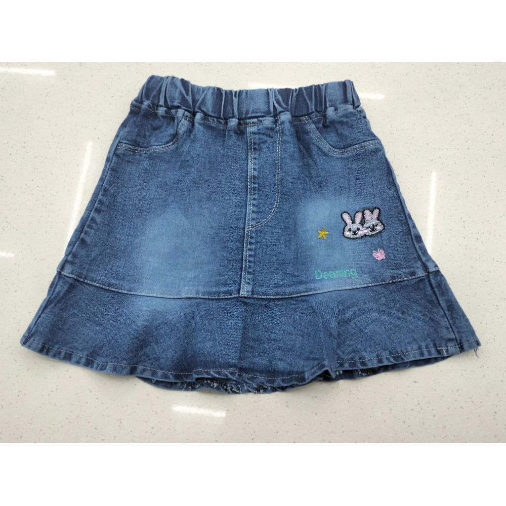 Grosir Rok jeans anak perempuan import 1-4 tahun