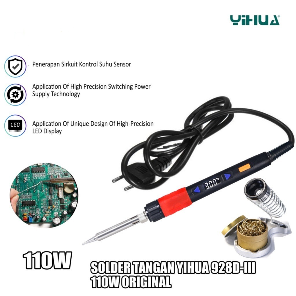 SOLDER TANGAN YIHUA 928D-III 110W ORIGINAL