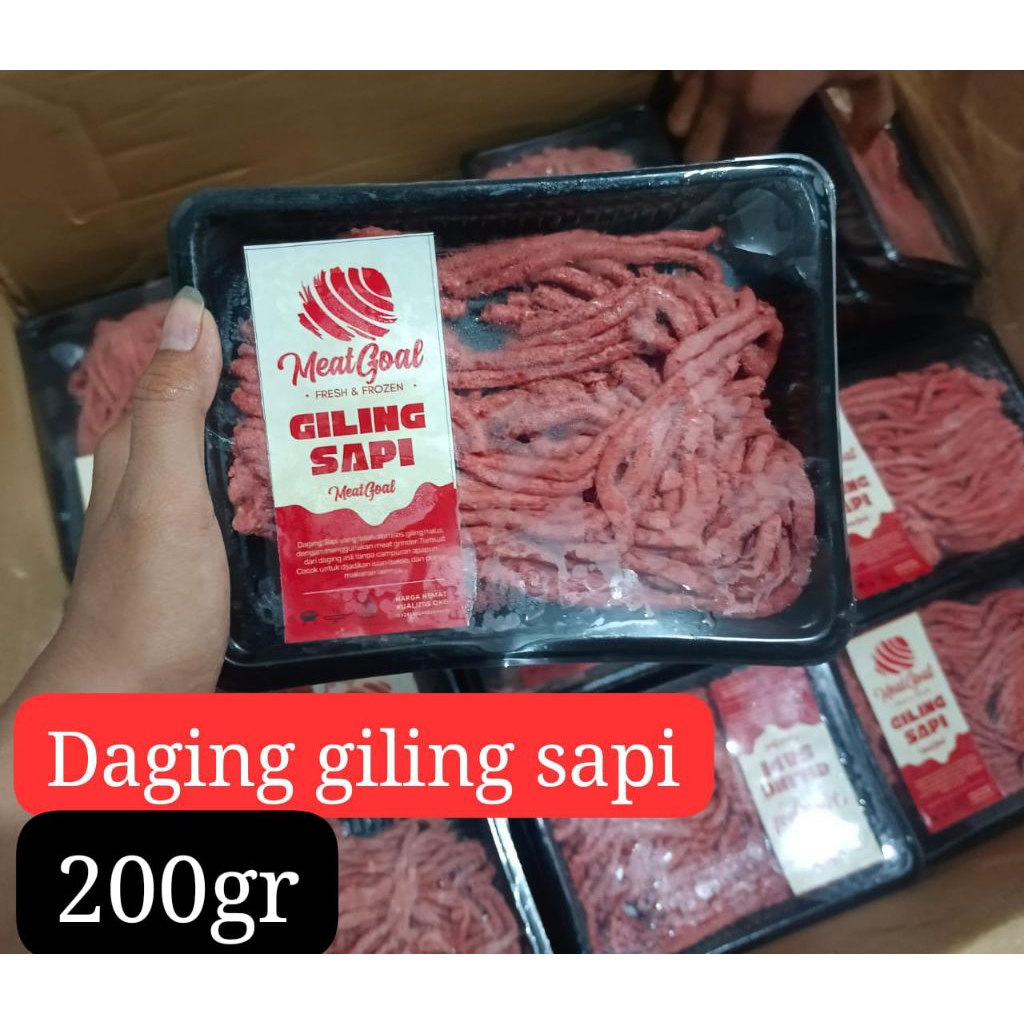 

Daging Giling Sapi Minced Beef Premium - 200gr