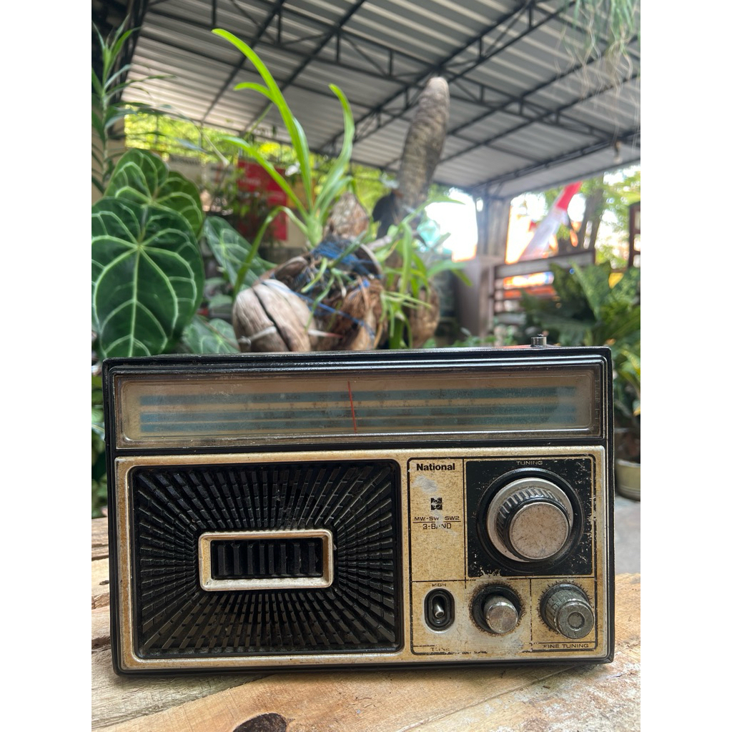 Radio 3 Band (MW/SW1-2) Jadul Klasik for Display, National