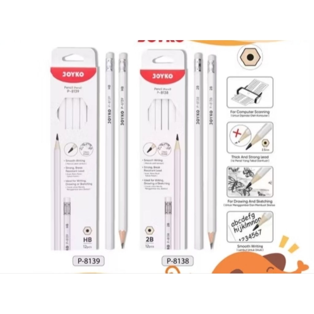 

pensil 2b joyko p-8139
