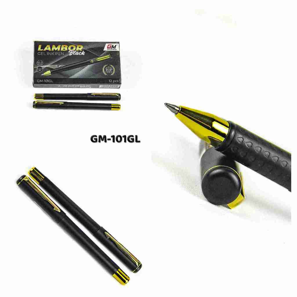 

GELPEN BESI 1.0 GOLD merk GM type GM-101GL 1box isi 12pcs/1 lusin
