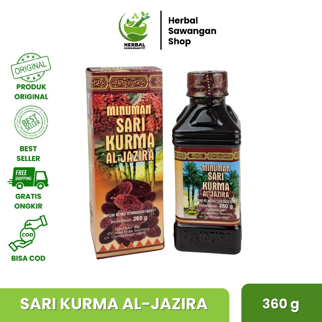 

Sari Kurma AlJazira SARIKURMA AL JAZIRA 360 gram