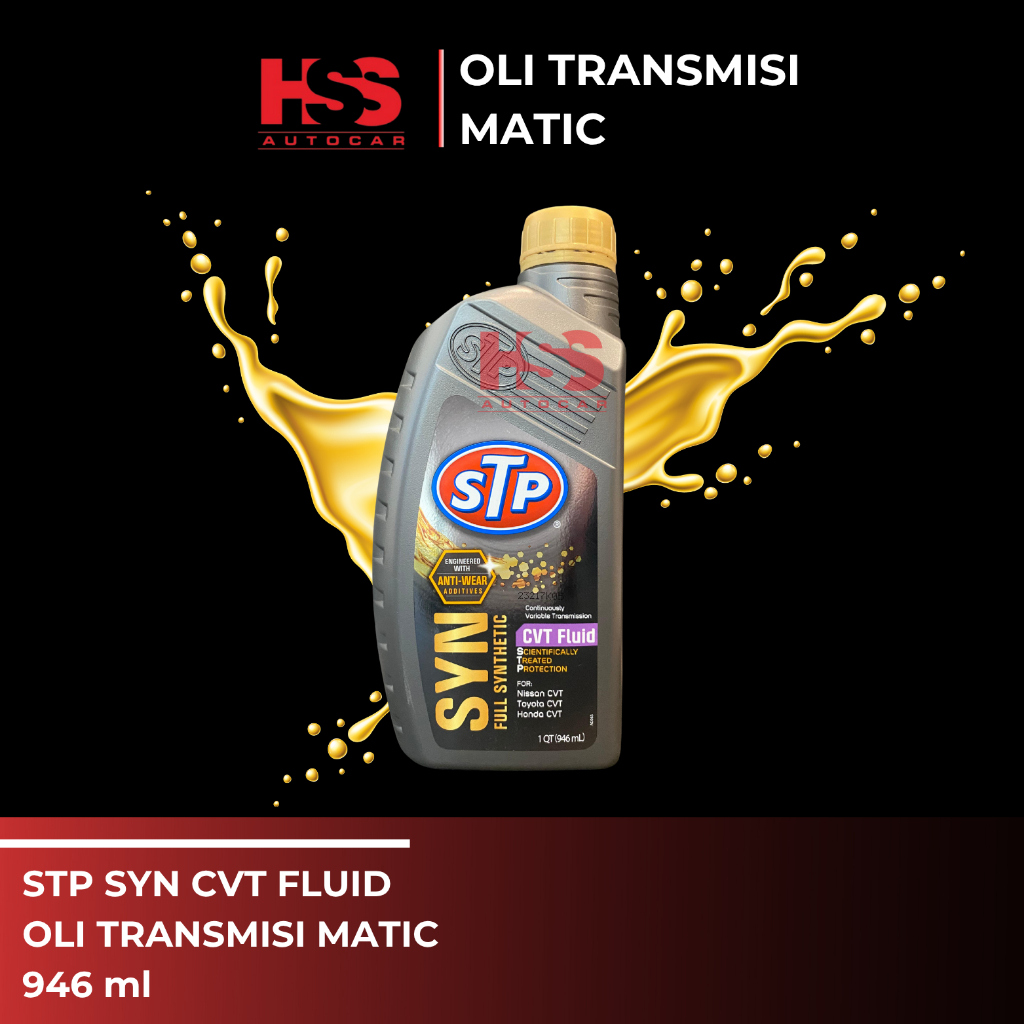 Oli Transmisi Matic STP CVT Fluid 1L/Oli Transmisi Matic 1L/Oli STP
