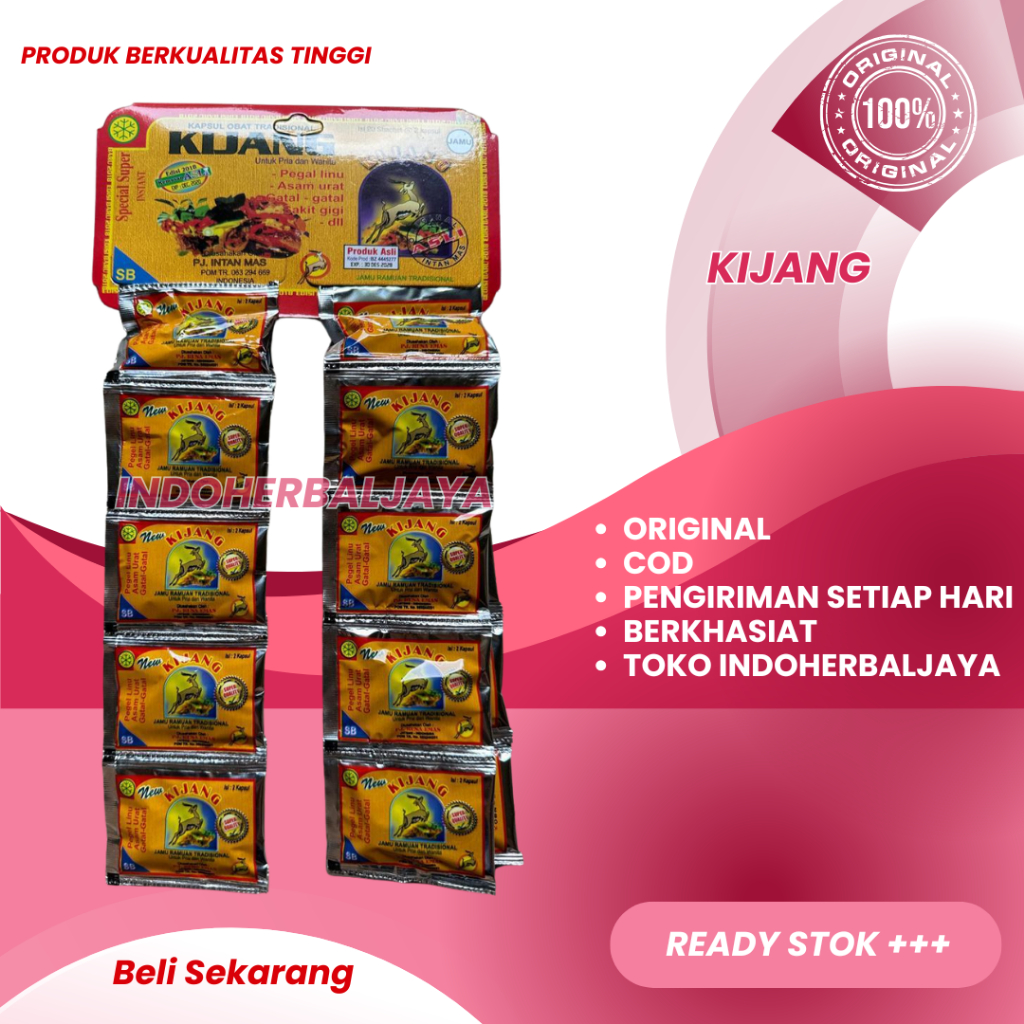 

Kijang Original Kapsul Pegal Linu