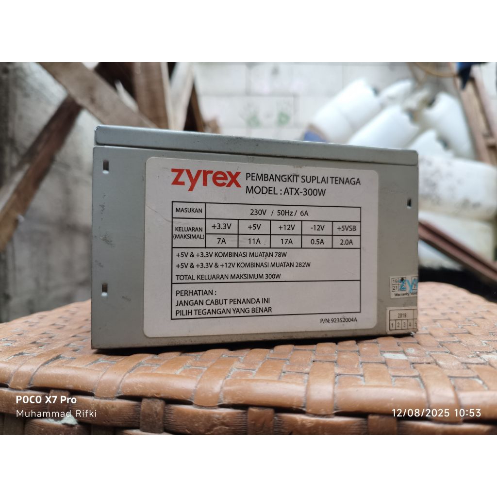 PSU STANDAE ZYREX 300W