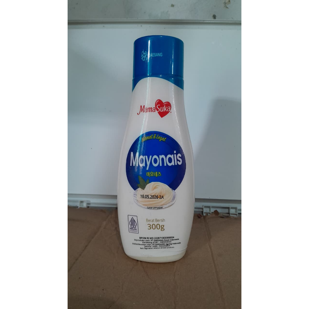 

Mayonaise Mamasuka 300 Gr / Mama Suka Mayonais Rasa Ok