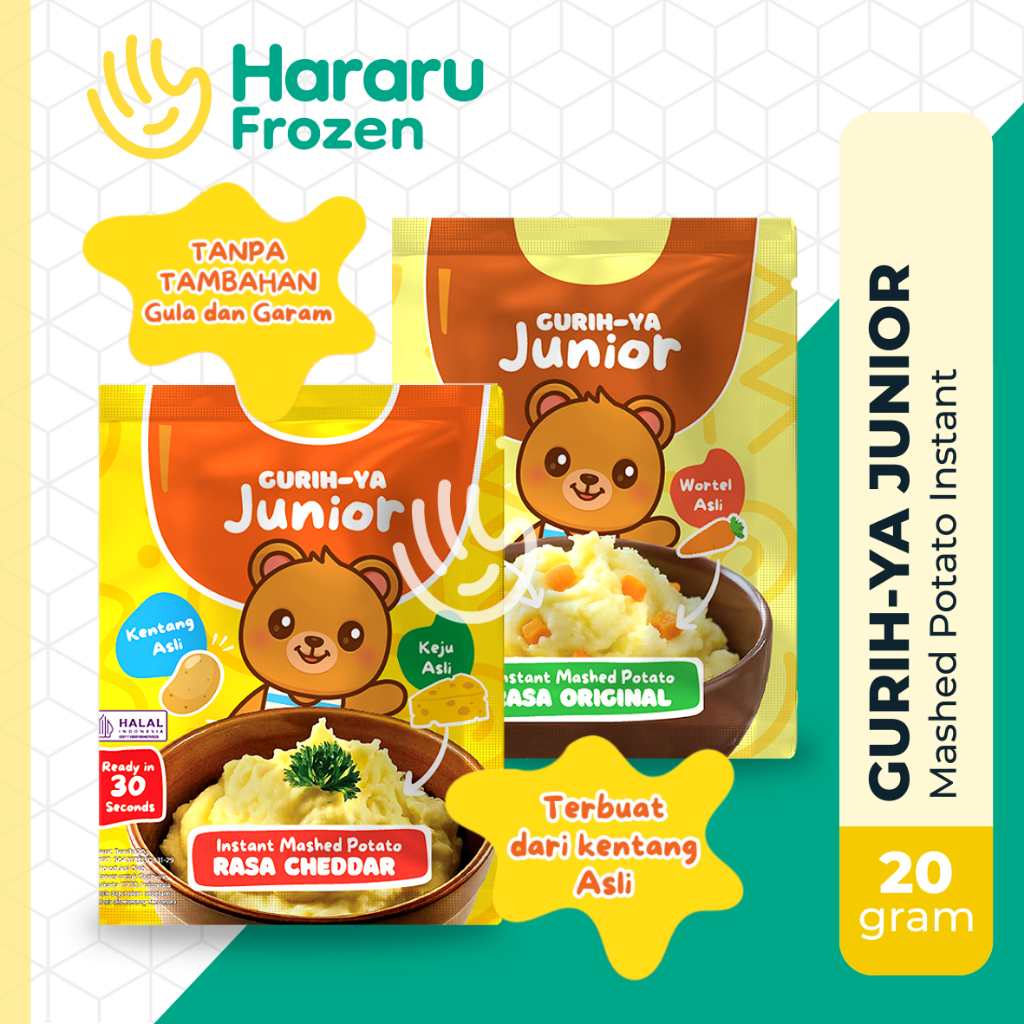 

GURIH-YA Junior Instant Mashed Potato 20g / Mashed Potato Instant