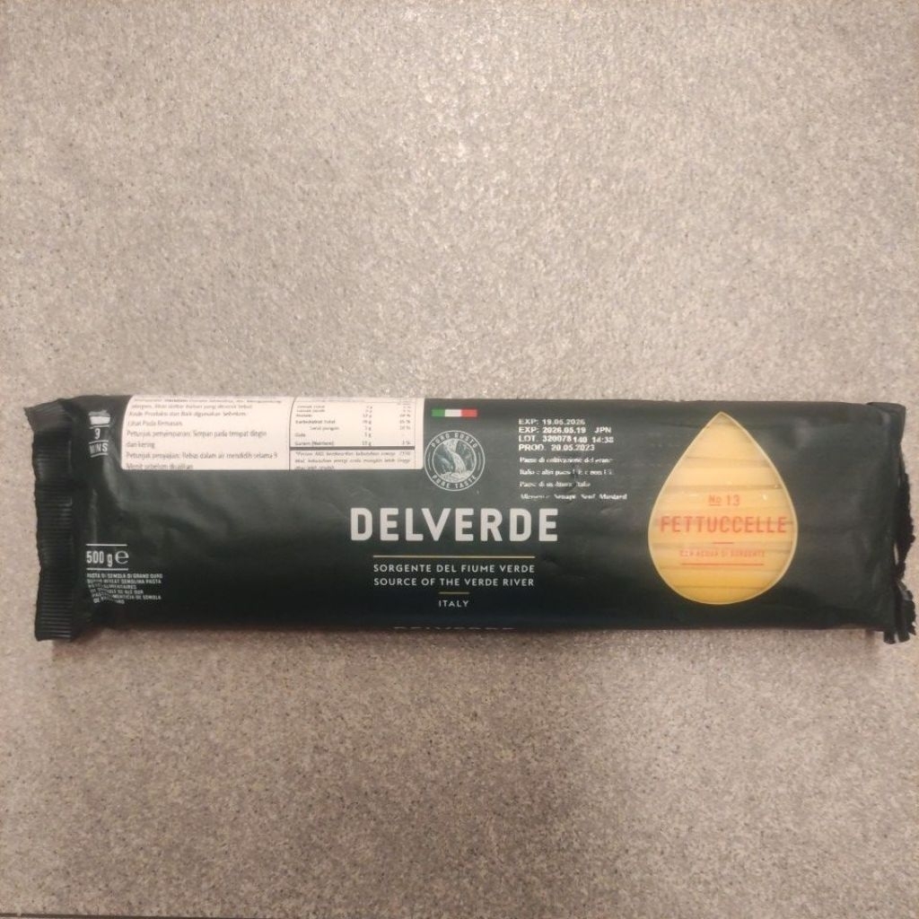 

DELVERDE PASTA FETTUCCELLE FETTUCCINE NO. 13 (500gr)