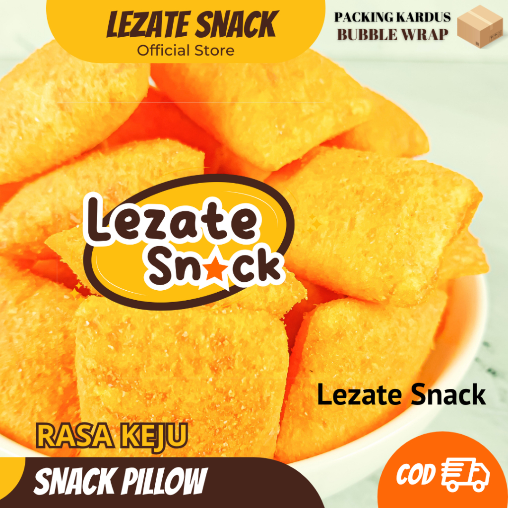 

Pillow Snack Keju 500GR Kiloan Murah Enak Renyah Gurih / Snack Bantal Keju Pillows Snack Keju Oishi Ciki Asin Lezate SNACK