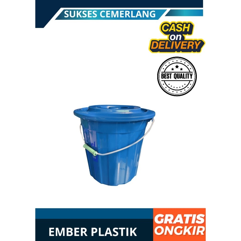 [1PCS] Ember literan anti pecah ember kuat ember anti pecah ember murah ember cat