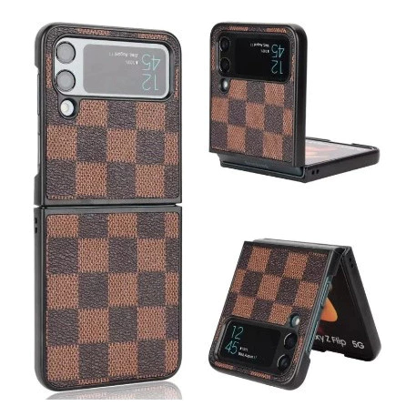 |Smart|   CASE LEATHER LV SAMSUNG Z FLIP 4 / Z FLIP 5 / Z FOLD 3 / Z FOLD 4 / Z FOLD 5 / HARD CASE H