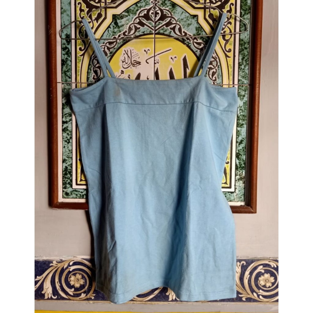 KD296 kaos singlet anak cewek 6-7 tahun preloved