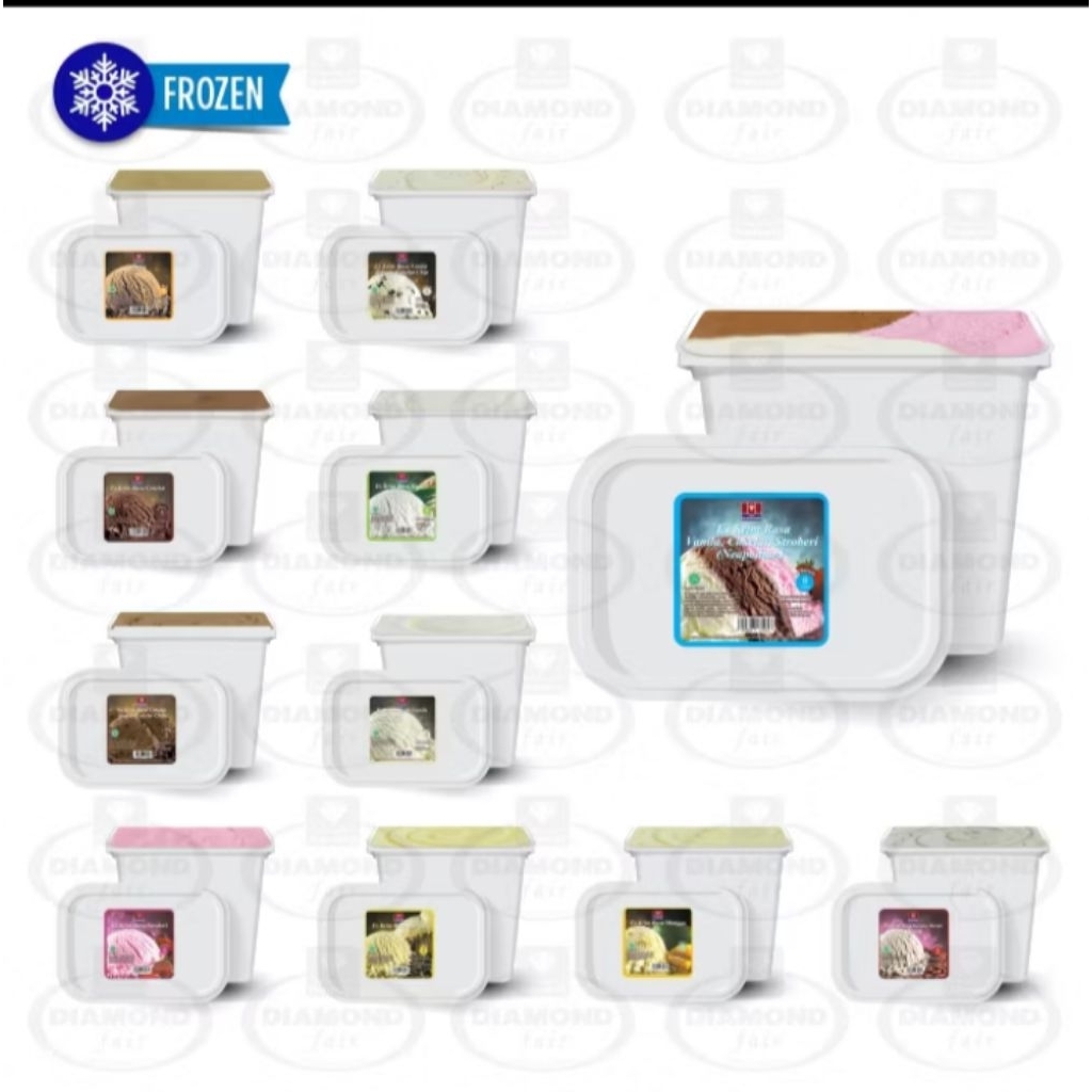 

DIAMOND ESKRIM 8 LITER - VANILA