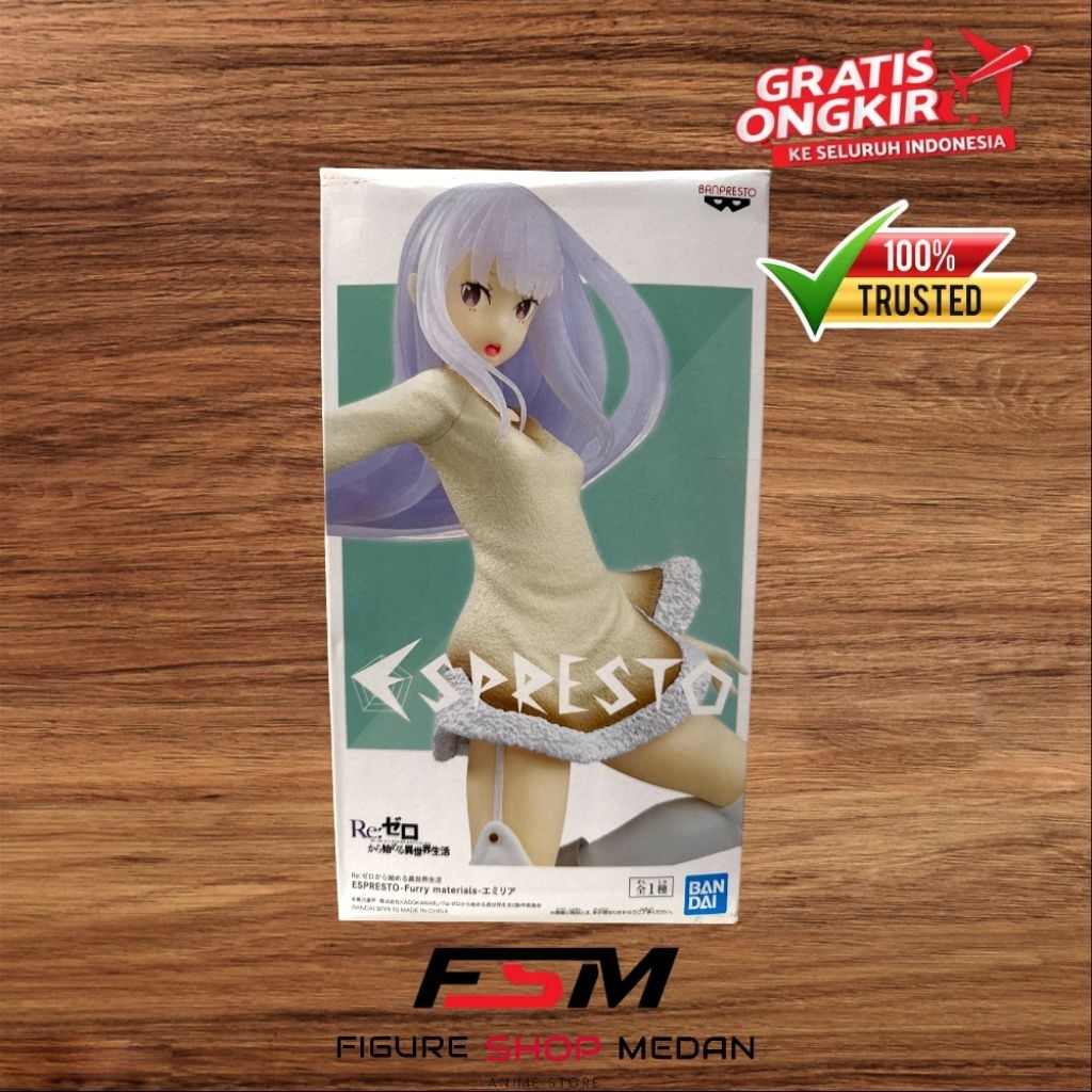Figure Emilia ReZero - Espresto Furry Materials