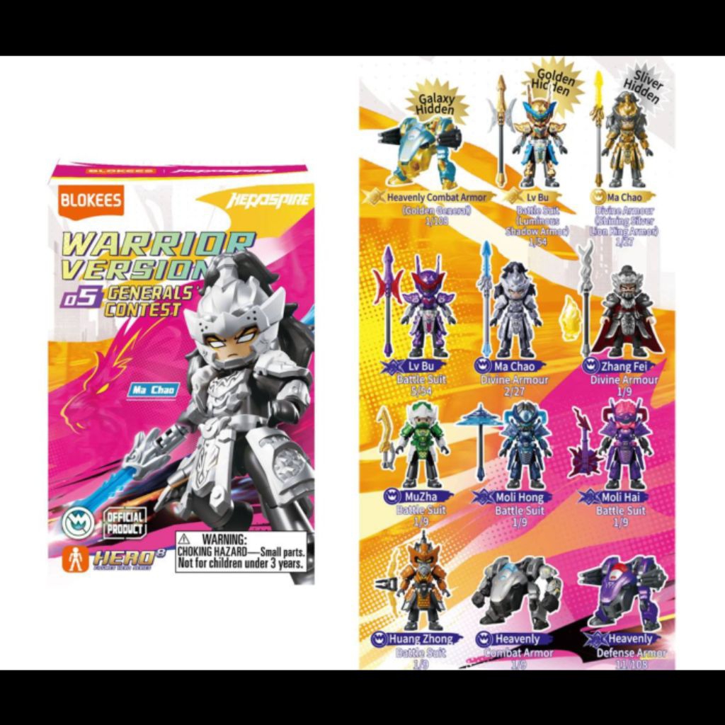 Beli 2 gratis 1 Blokees Heavenly Combat Armor Dan Heavenly Defense Armor.