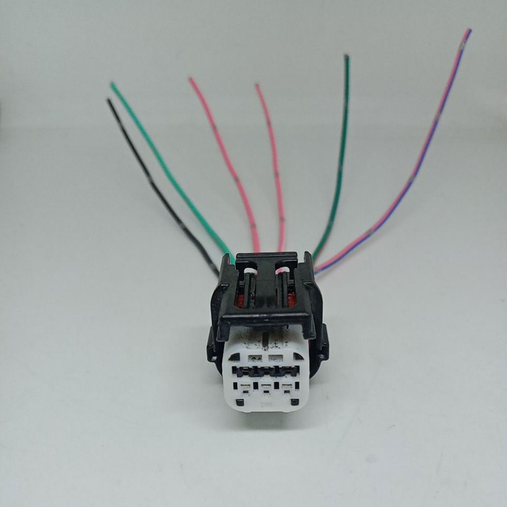 soket lampu depan motor honda beat led, genio