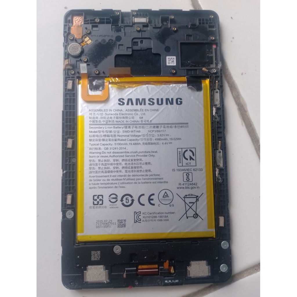 Baterai plus lcd Samsung SM T295
