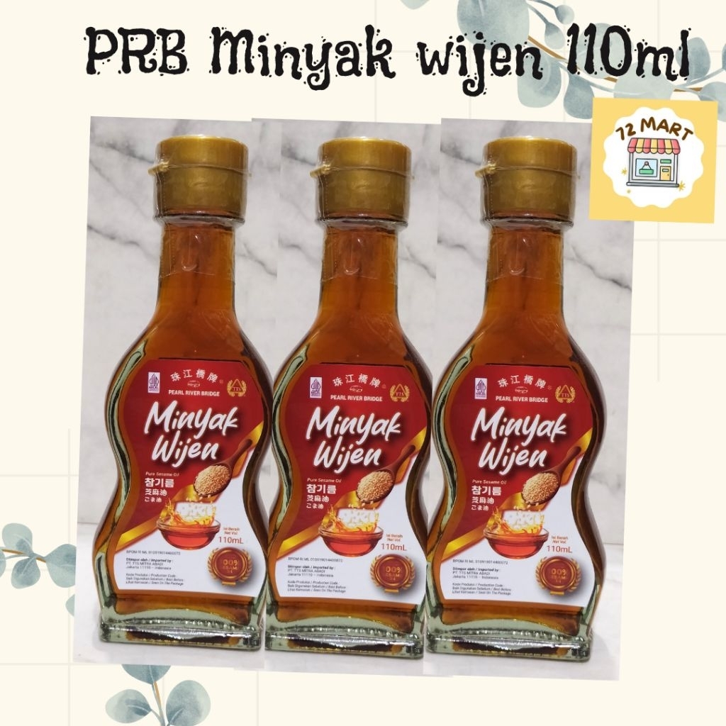

PRB Pure Sesame OiL 110ml/Minyak wijen (HALAL)