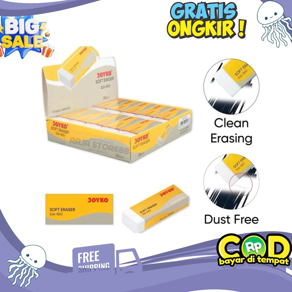 

Joyko Penghapus Eraser ER-526-B20