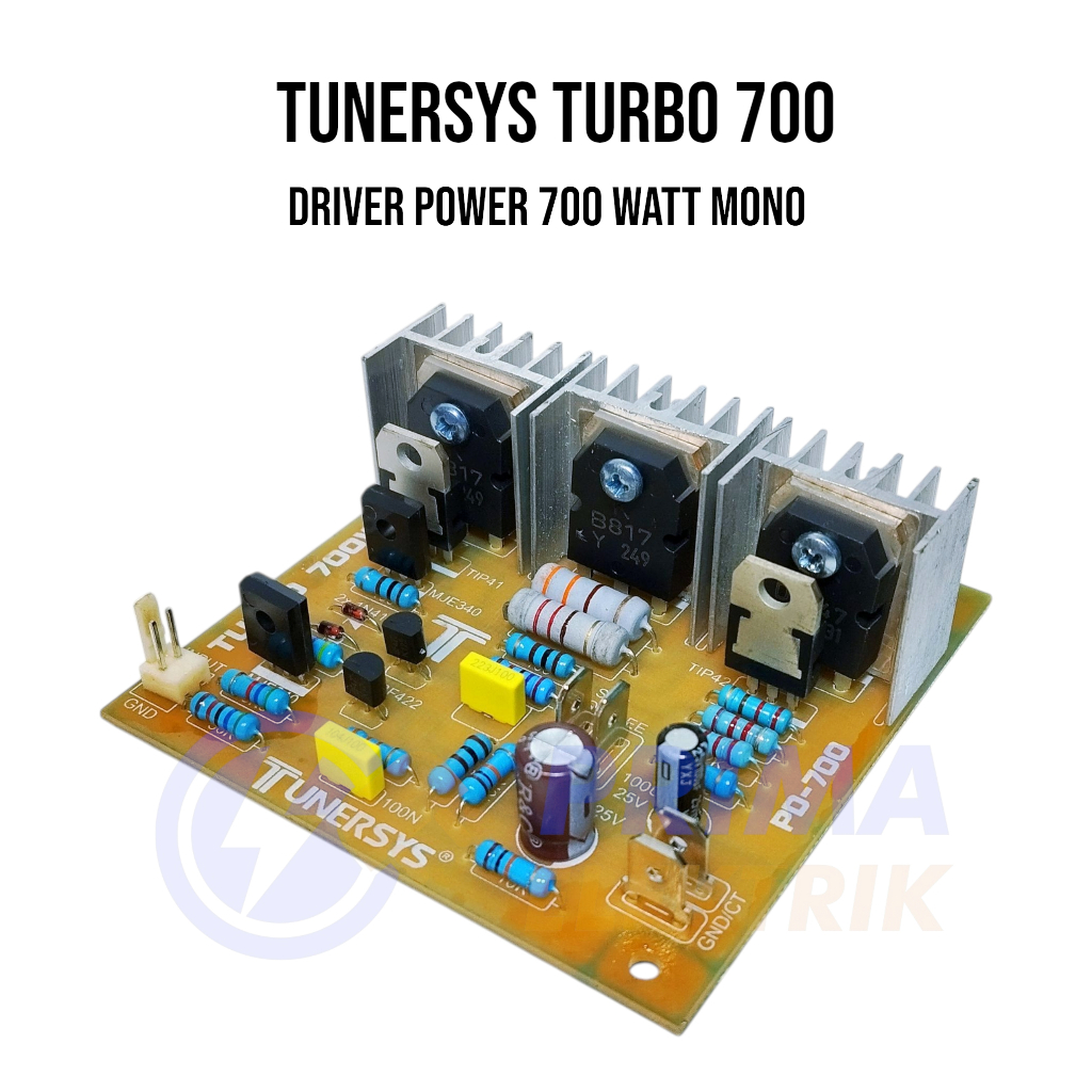 Kit Tunersys Turbo 700 - Driver Power 700 Watt Mono