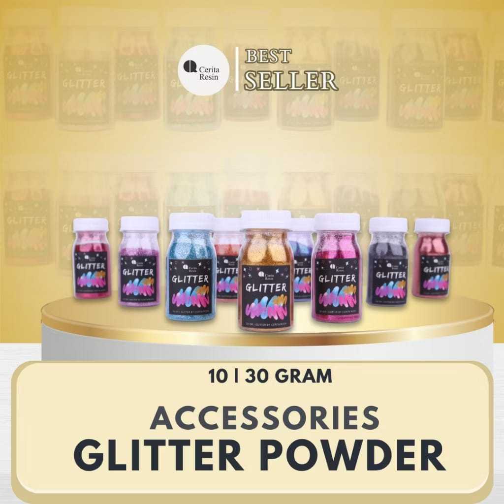 

CERITA RESIN - Serbuk Glitter Powder untuk Resin Nail Art 10 / 30 gram