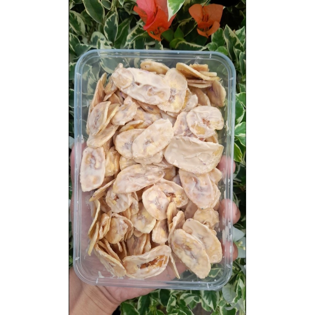 

Keripik pisang lumer pack 500 ml