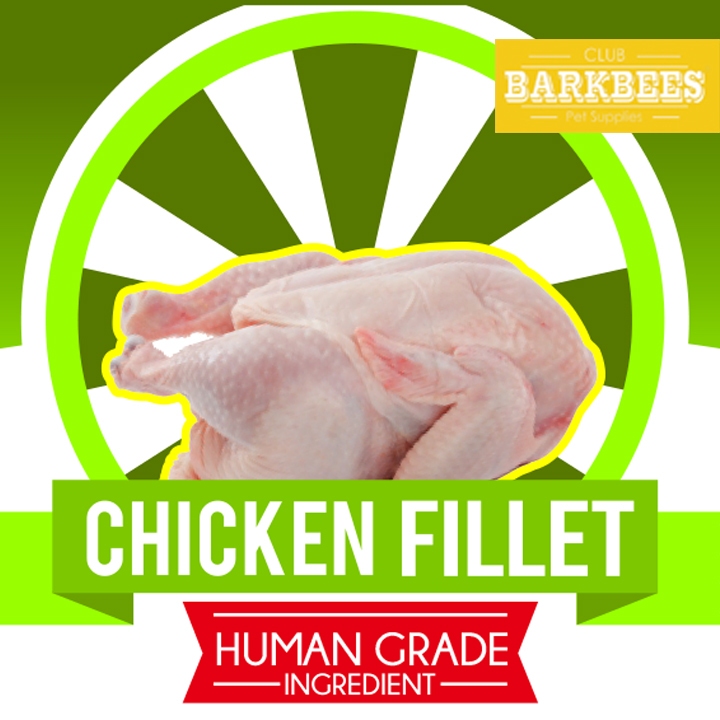 Addict by Nature Chicken Ayam Fillet 500gr Raw Dog Cat Food Makanan Anjing Kucing PureeRAW