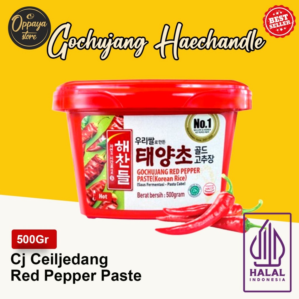 

Saus Bibimbap Gochujang Heachandle HALAL 500Gr