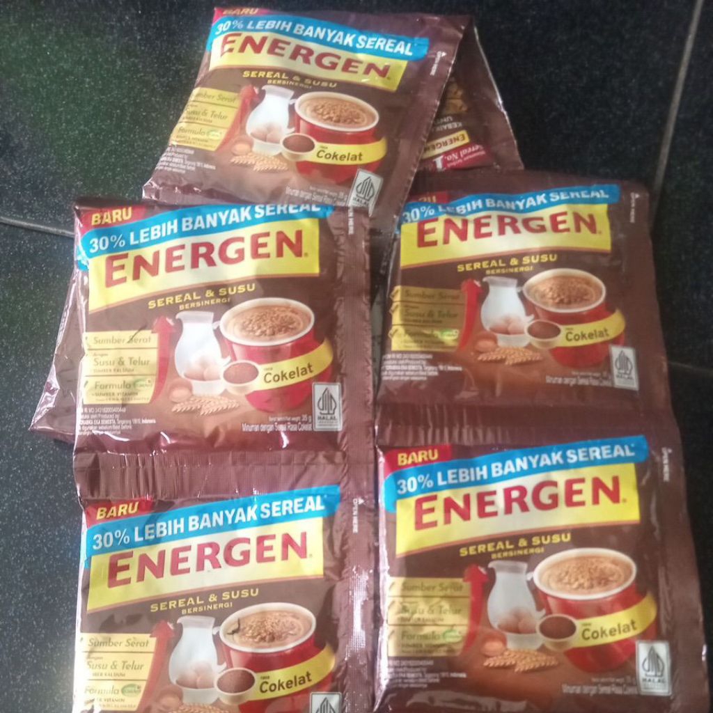 

10pc energen serial serat, susu coklat sehat bergizi