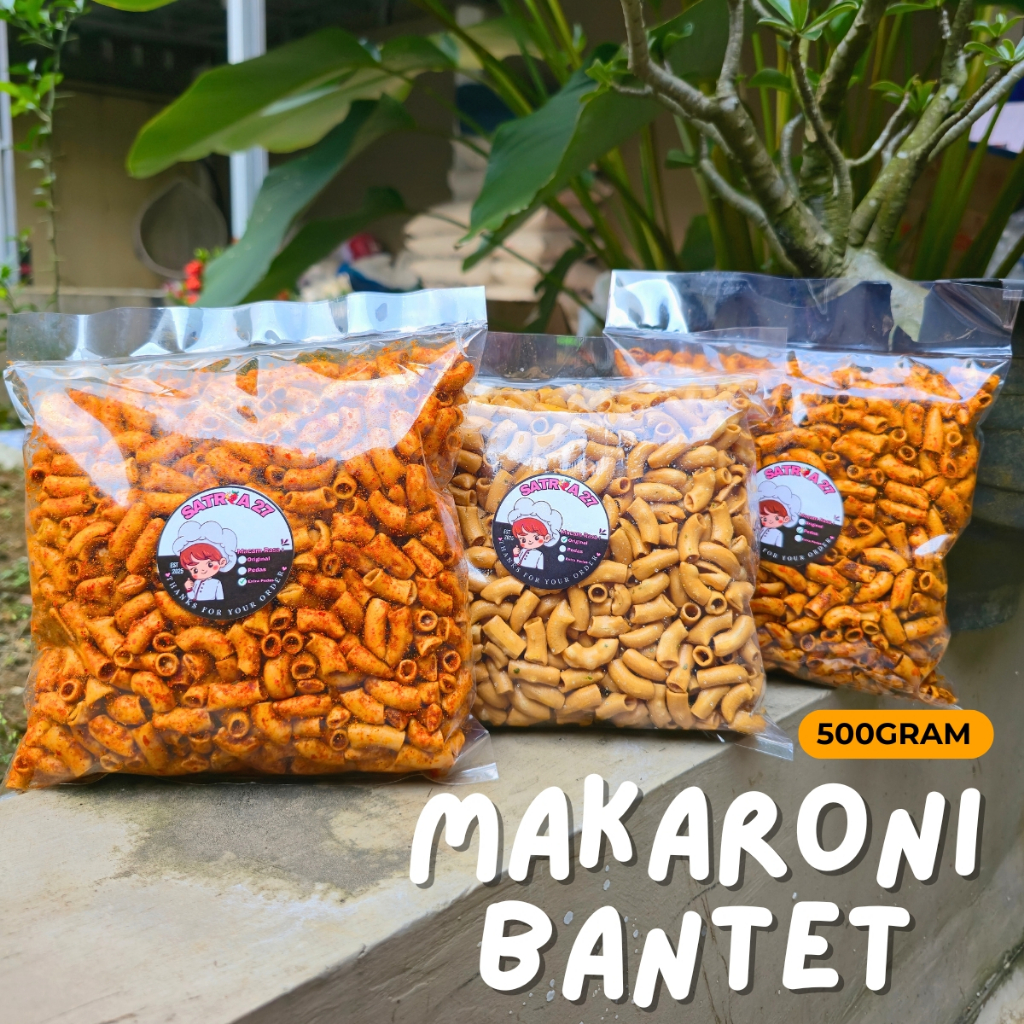 

Makaroni Bantet Asli 500gram Khas Tasikmalaya