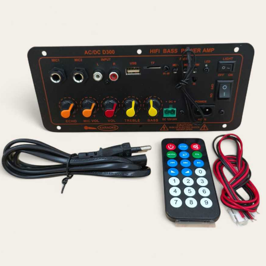 Audio Amplifier Board Bluetooth 5.0 100W D300 / Kit Amplifier Sound Horeg Mini Kit Power Sound Horeg