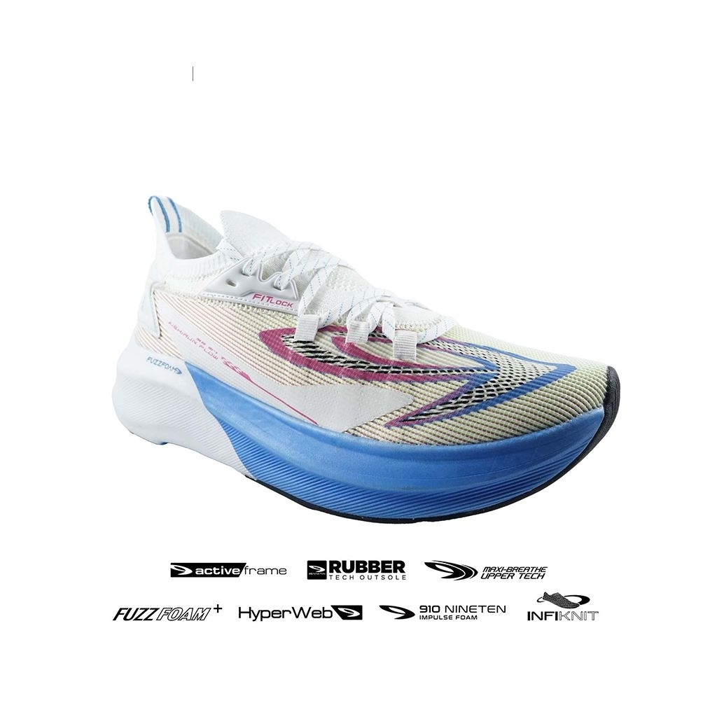 Sepatu running 910 Nineten Kishi run flow