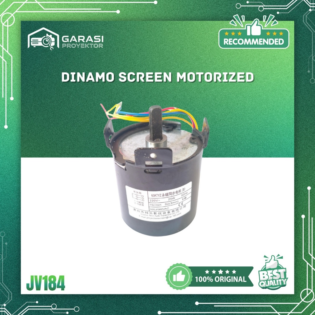 [Garasi Proyektor] Dinamo Screen Motorized | PART SCREEN PROYEKTOR SPAREPART - Dinamo Screen Proyekt