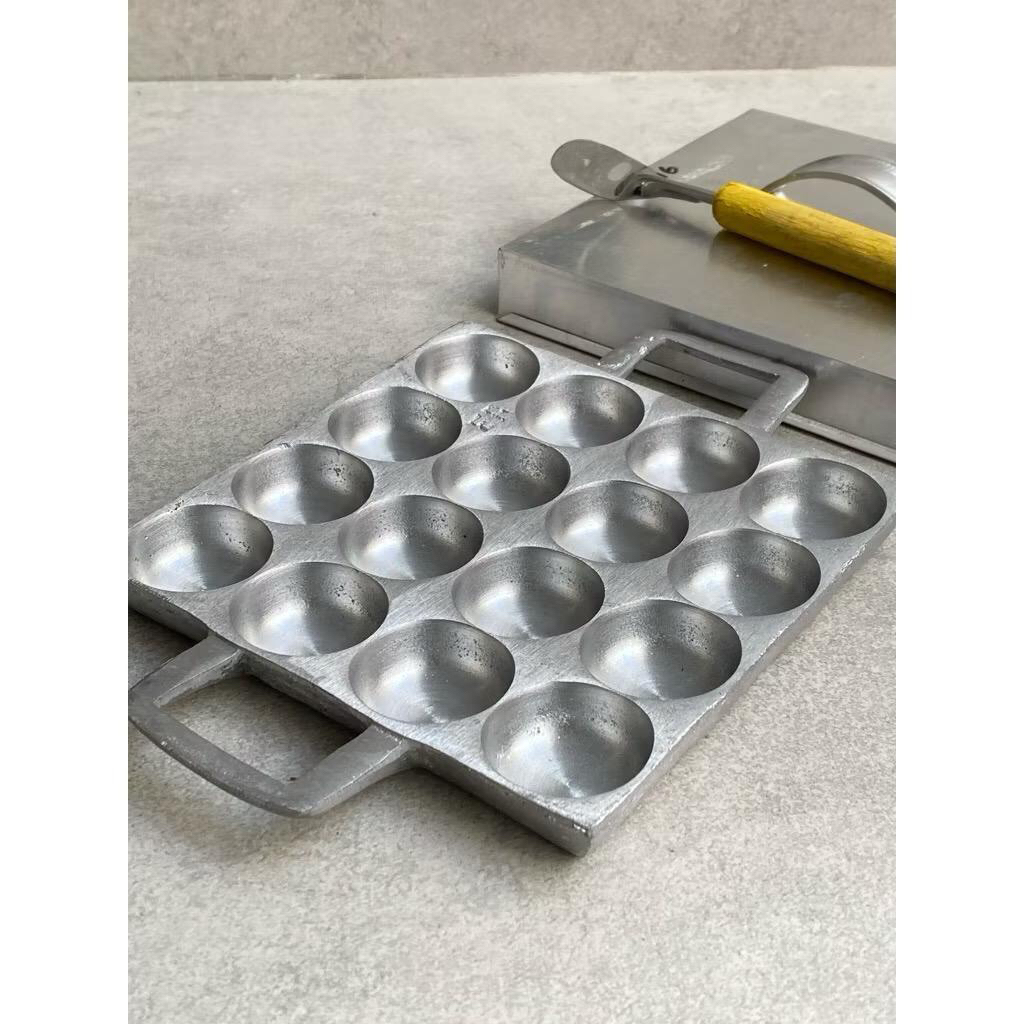 CETAKAN TAKOYAKI CILOR POFFERTJES TELUR TAKOYAKI PREMIUM CETAKAN TELUR PUYU