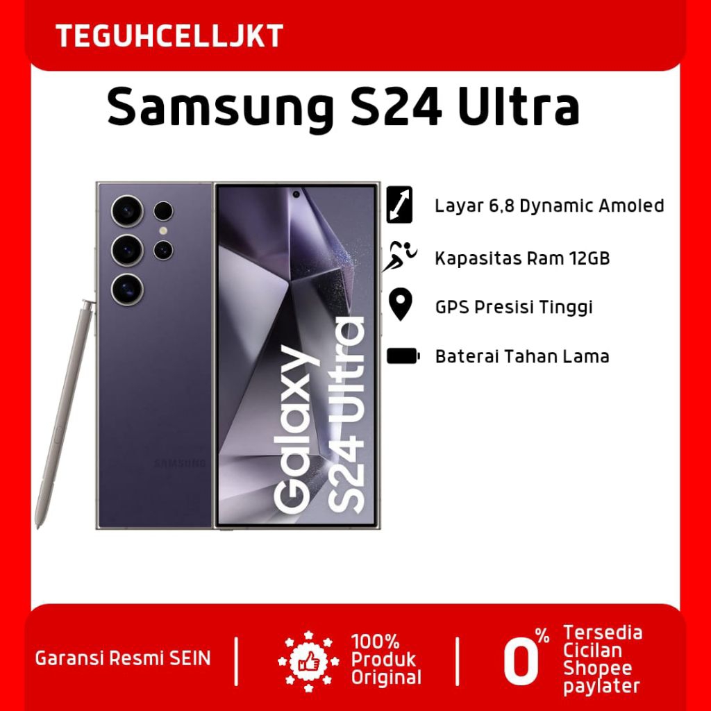 SAMSUNG GALAXY S24 ULTRA 5G|  256GB/512GB