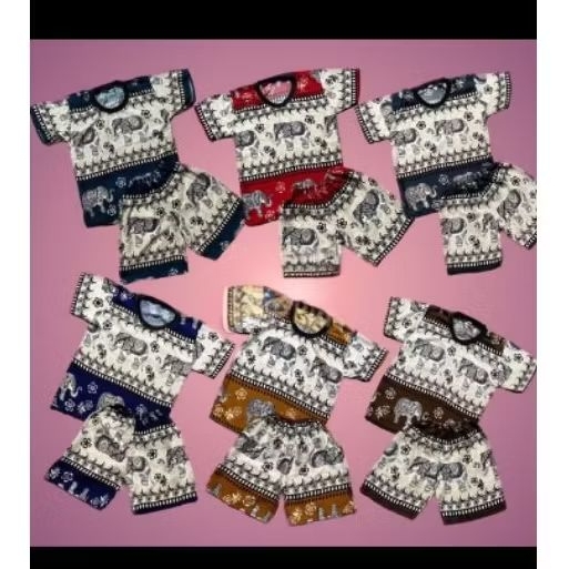 stelan/anak/rayon/gajah/serian/grosir/isi5pcs