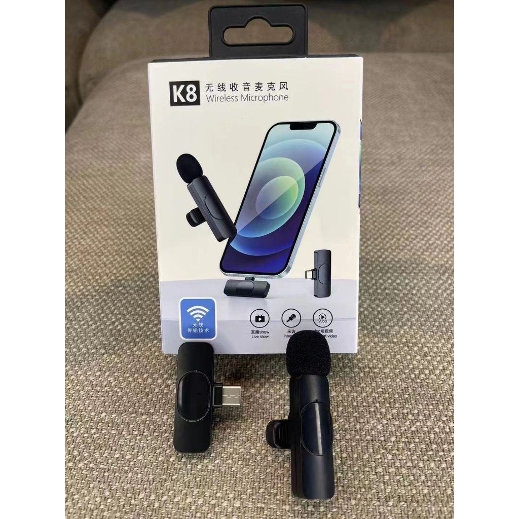 Mic Clip On Wireless Podcast