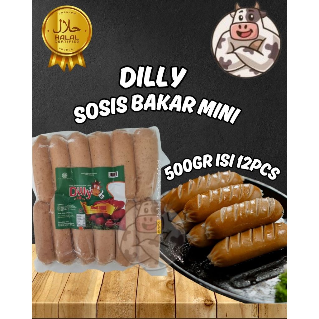 

DILLY SOSIS BAKAR MINI 500GR ISI 12PCS