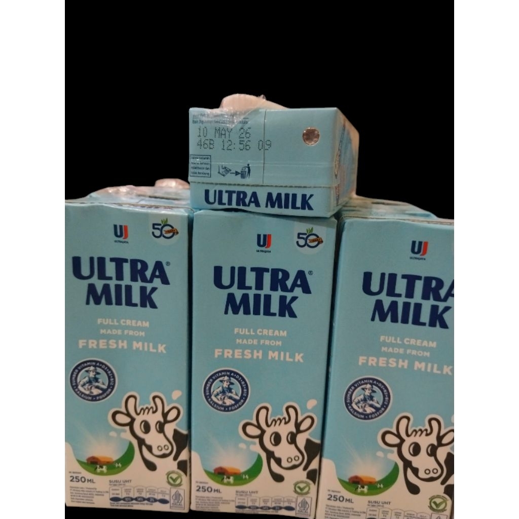 

Ultra Milk Full cream kotak 250ml