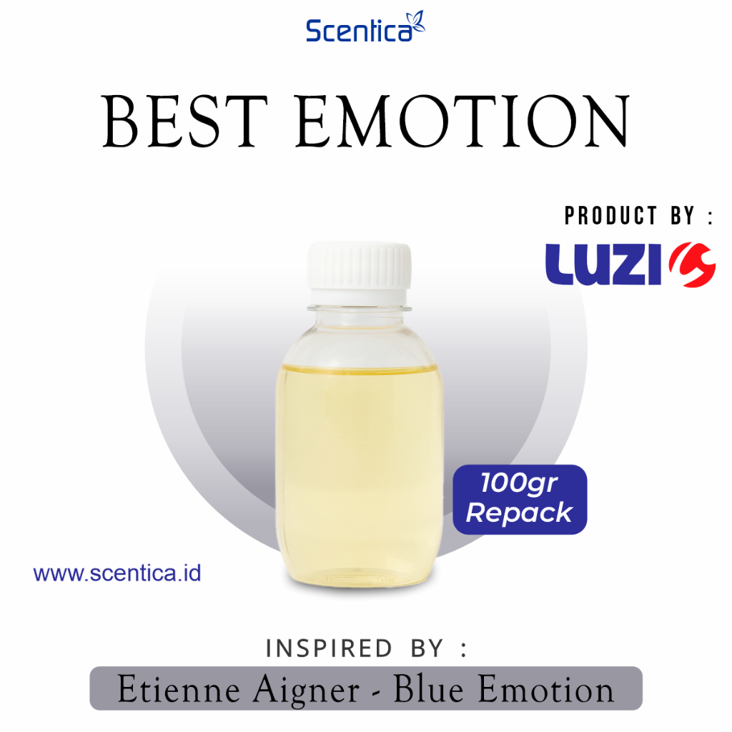 Bibit Parfum BEST EMOTION Inspired By BLUE EMOTION Kemasan Repack 100gr Original Product By Luzi