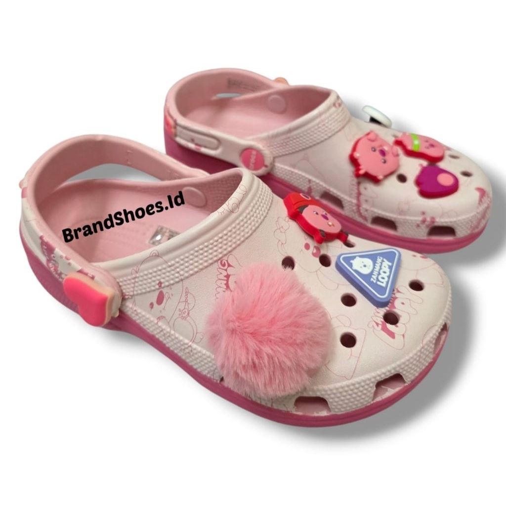 CROCS LOOPY/CROCS ANAK/CROCS WANITA/CROCS FUNLAB LOOPY/SANDAL ANAK/SANDAL WANITA