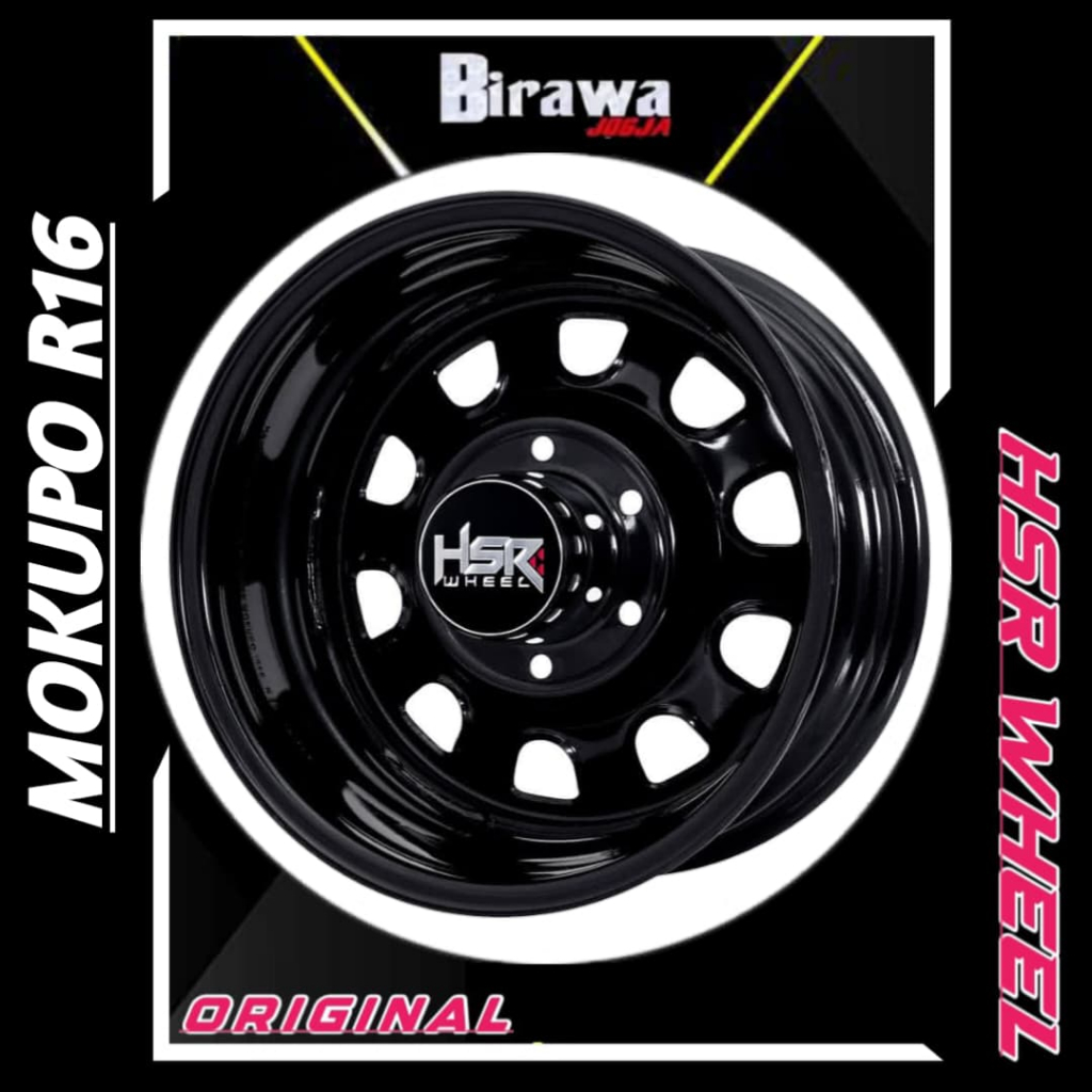 Velg Daytona Ring 16 Lebar 10 Cocok Untuk Mobil  Dmax, Panther New, Strada, Triton